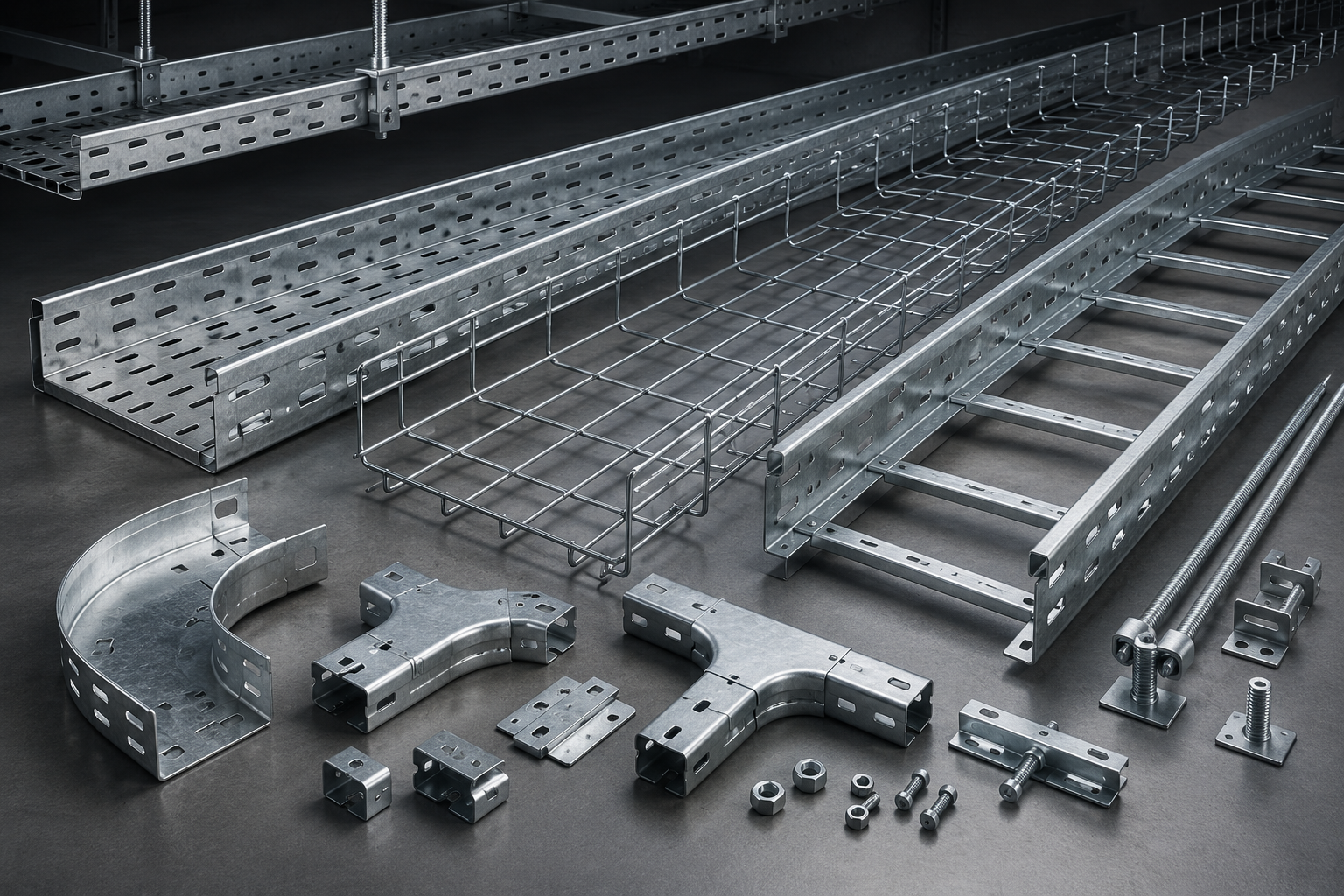 Cable tray systems